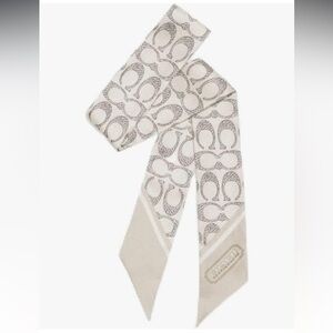 Coach Vintage Signature C Printed Silk Skinny